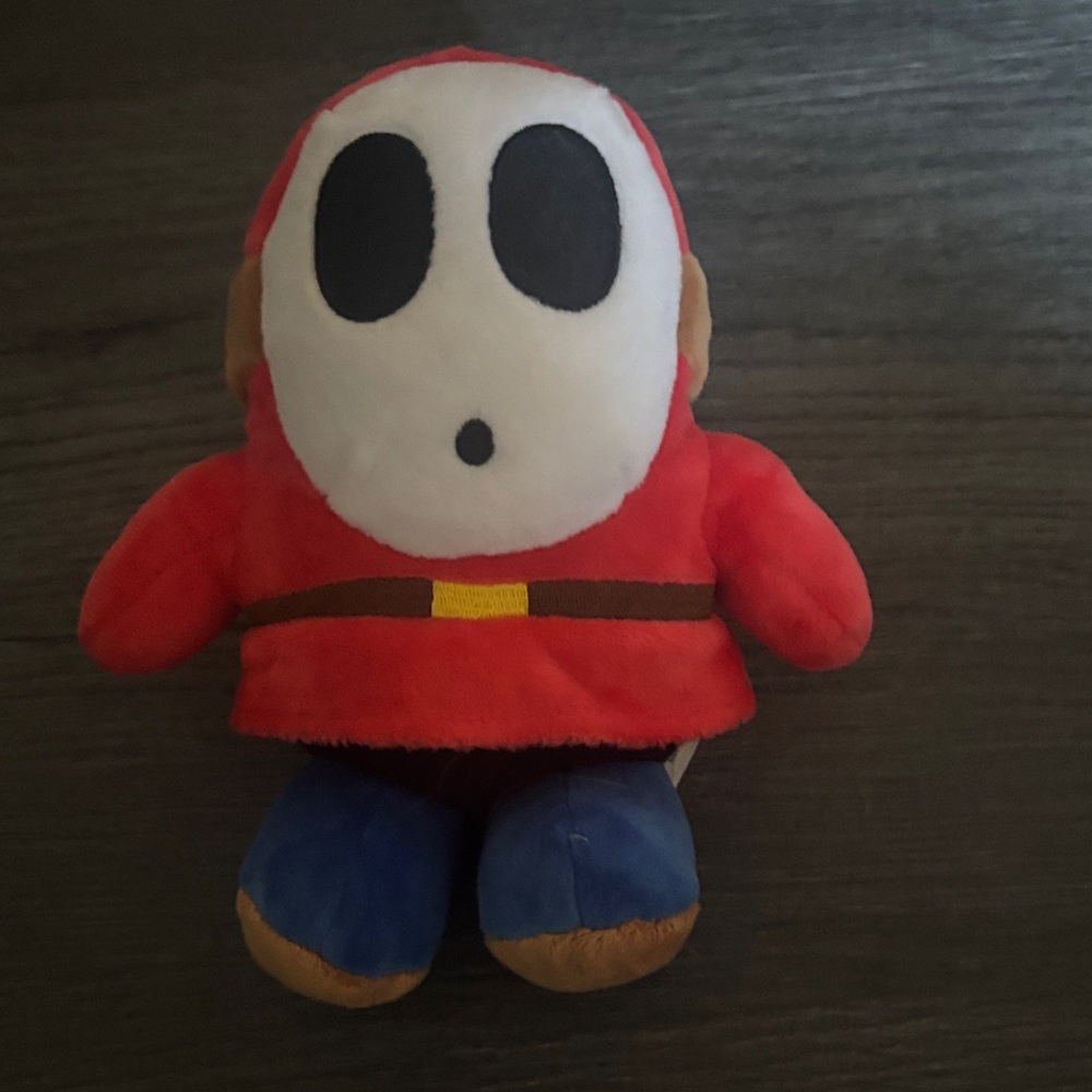 Super Mario franchise Red and Blue Shy Guy Plush